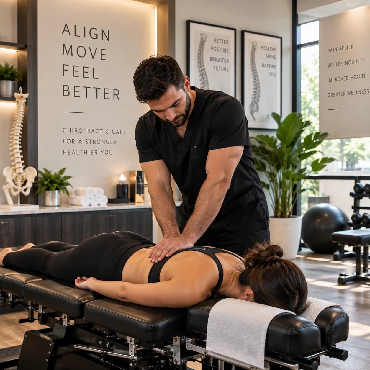Chiropractic clinic